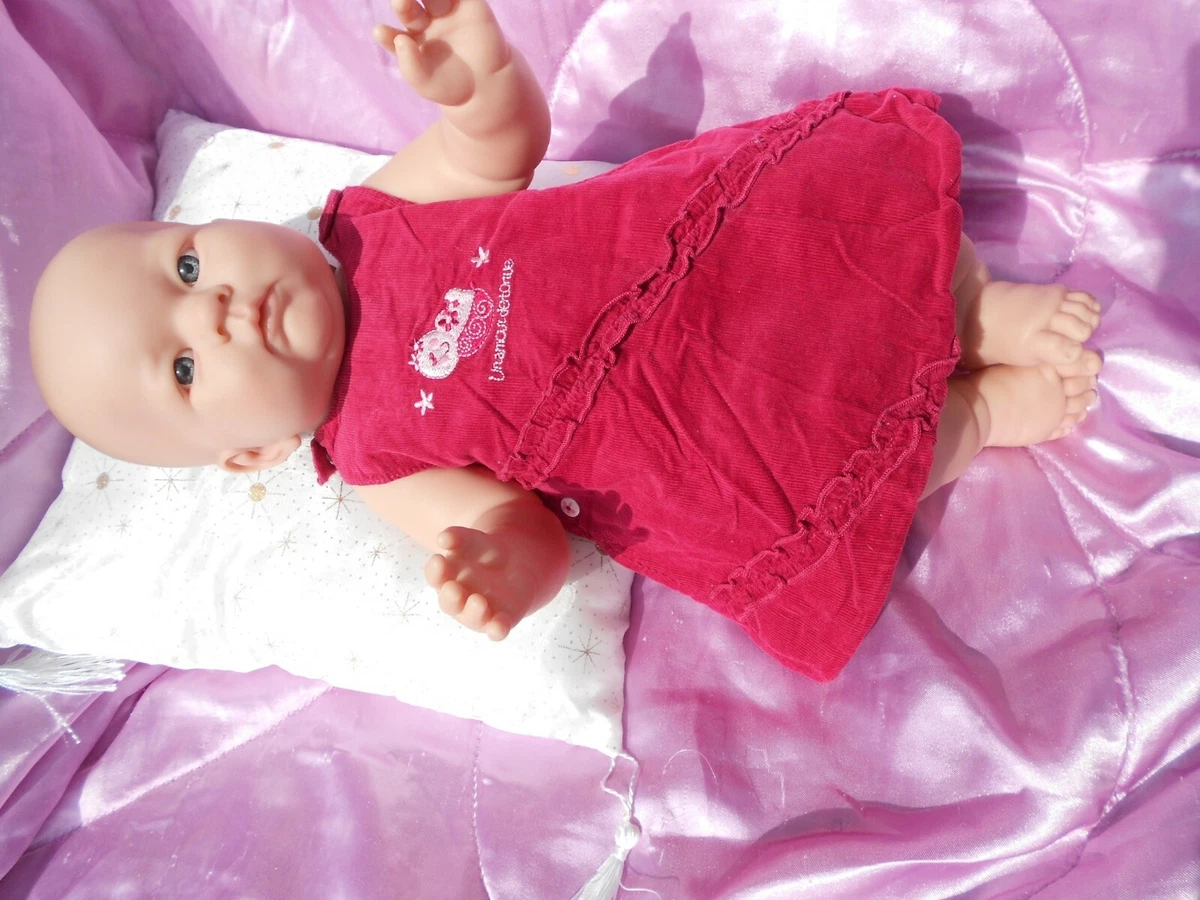 jolie robe b b naissance 3m occasion compatible avec poup e
