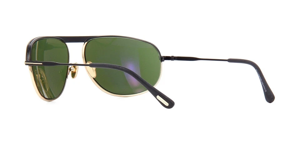 Очки солнцезащитные Tom Ford GABE FT 0774 матовые черные/зеленые (02N) - Изображение 4 из 4