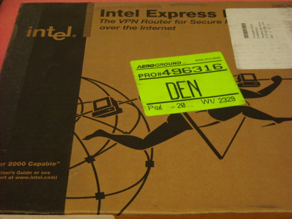 Router de red VPN Intel Express 8100 con RDSI BRI/U ER8100UUS, NUEVO EN CAJA Foto 3 de 3