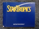 Vtg STARTROPICS Authentic Nintendo & NES Video Game INSTRUCTION MANUAL BOOK Rare