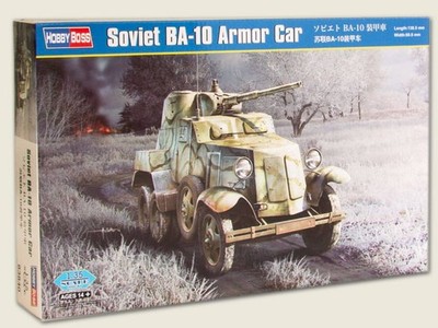 Soviet BA-10 Armor Car / 1:35 - Hobby Boss - 83840