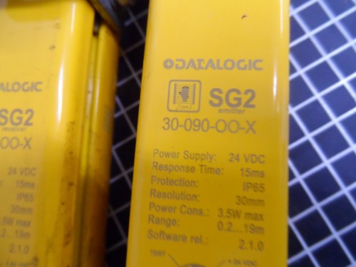 Datalogic SG2 Emitter and Reciver 30-090-OO-X 24VDC SAFEasy Light Curtain(26400) - Picture 4 of 11