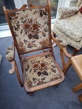 Small Antique Rocking Chair. In Excellent Condition. Victorian/Edwardian. £85.