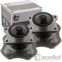 2X Skv Radnabe Mit Radlager Hinterachse Passend FüR Toyota Yaris (P1) Verso (P2)