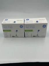 GE GE100 Blood Glucose Test Strips 50ct x2 Boxes Exp 2026-05 Sealed 100 Total