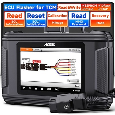 ANCEL EC500 TCM ECU Cloning Read Write EEPROM Initialization Raed Map Read ECU