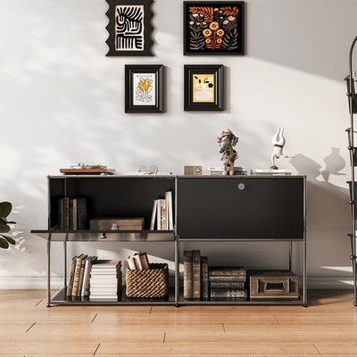 Classic Replica Modern Metal Storage Cabinet Sideboard Door For
