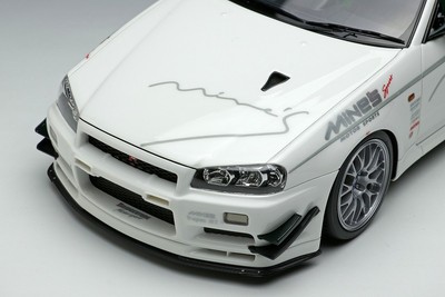 Make Up /Idea Im073 Mine'S Skyline Gt-R Bnr34 V Spec N1 2021 Rays Wheel