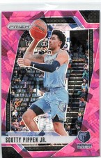 2024-25 Panini Prizm #95 Scotty Pippen Jr. Prizms Red Ice