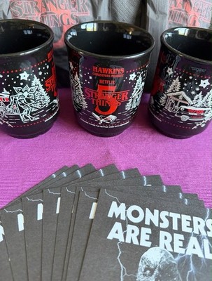 Stranger Things  Tassen Set 3-tlg schwarz Christmas Market Berlin