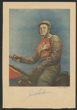 1952 Swedish Allers Samlarserie 7 X 10 Eskil Carlsson 15 Motocross Sweden