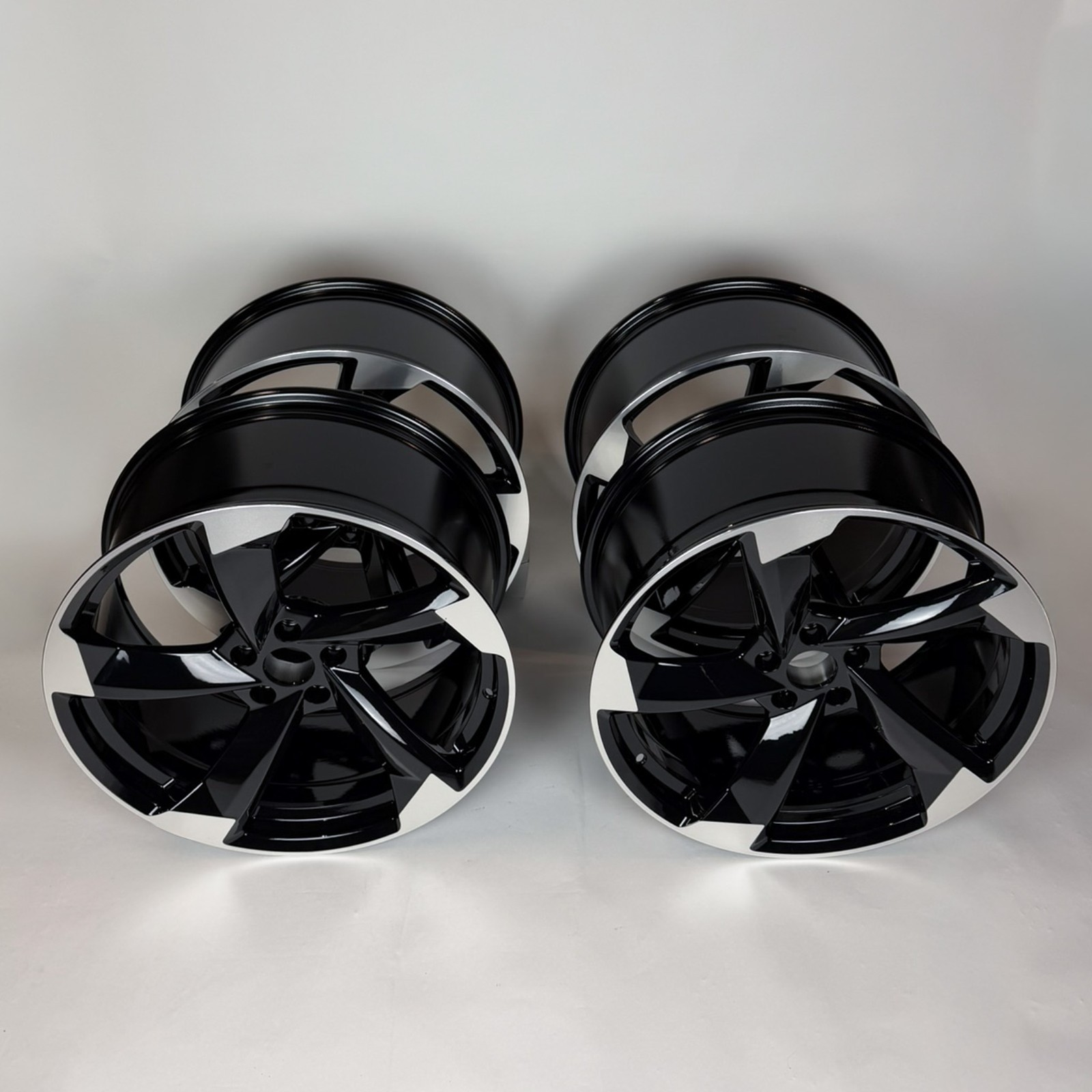 20'Alloy Wheels 5x112 9J ET35 CB66.5 Black Set of 4 Fits Audi | eBay