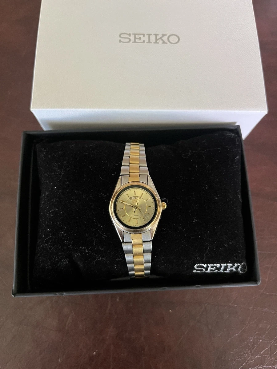 Seiko 5 Quartz Battery Wristwatches for sale - eBay
