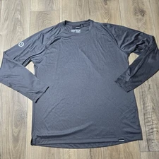 Truewerk B1LS Sun Tee Shirt Mens XL Gray Long Sleeve Performance Workwear