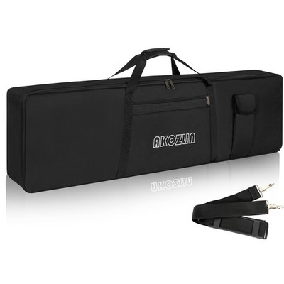 88 Keys Portable Padded Keyboard Case,Dimension 54.1X6.69X13.18, Electric Pia...