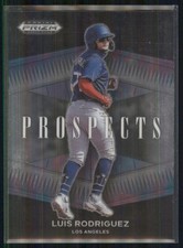 2021 Panini Prizm Draft Picks #P-LR Luis Rodriguez Prospects Silver Prizm
