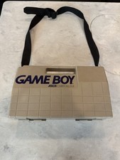 Nintendo Game Boy ASCII Vintage Carry-All DLX Hard Case Portable With Light Boy