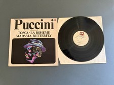 Vinile Puccini di Tosca-La Boheme-Madama Butterfly Usato Condizioni Originale