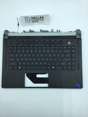 Dell Alienware X15 R1 R2 15.6'' Palmrest Upper Case Keyboard 0V6M0K 5VHRX P76