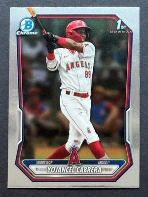 2026 Bowman Chrome Prospects - Pick Your Card - FREE SHIPPING