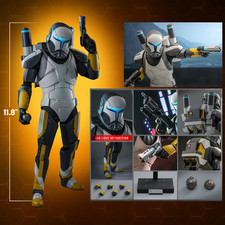 Hot Toys 1/6 Star Wars TMS130 Bad Batch Clone Commander Scorch New MIB-US SELLER