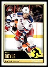 2012-13 O-Pee-Chee #313 Brian Boyle New York Rangers Hockey Card