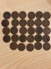 M27 Old Coins 29x 2 Heller 1909 Austria Imperial Empire