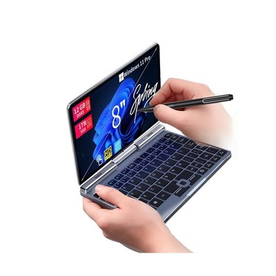 8 Inch 2-in-1 Mini Laptop,HD Rotatable Touch Screen Support Handwriting Windo...