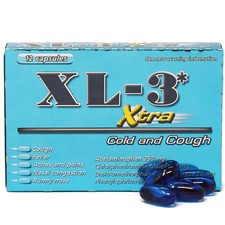 XL-3 Xtra Cold and Cough, Helps Relieve Cough and Cold Symptoms, 2-Pack, Boxe