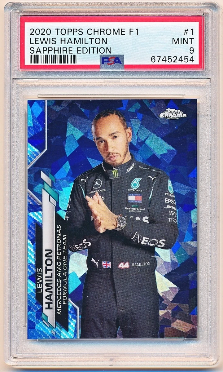 2020 Topps Chrome Sapphire Edition Formula 1 Auto Racing Trading