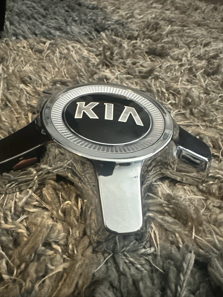 NOVA tampa central cubo de roda cromada com logotipo Kia 2015 K900 52960-3T300 - Imagem 2 de 4