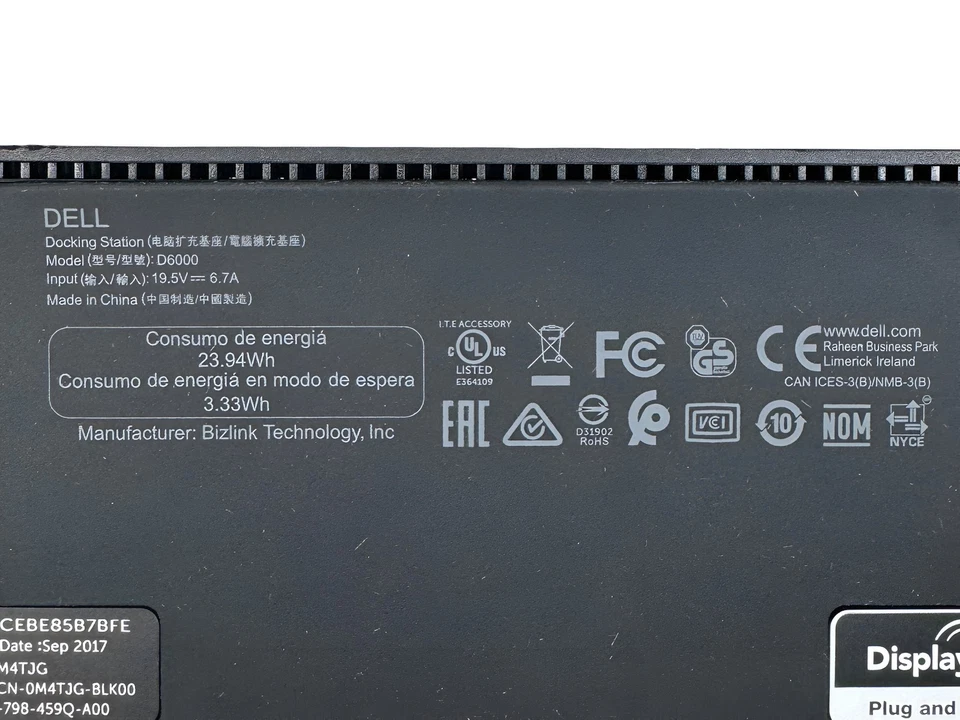 Dell USB-C Business Pro Dock Station for Latitude 7210 2-in-1 7220 Rugged Laptop - Image 4 of 4