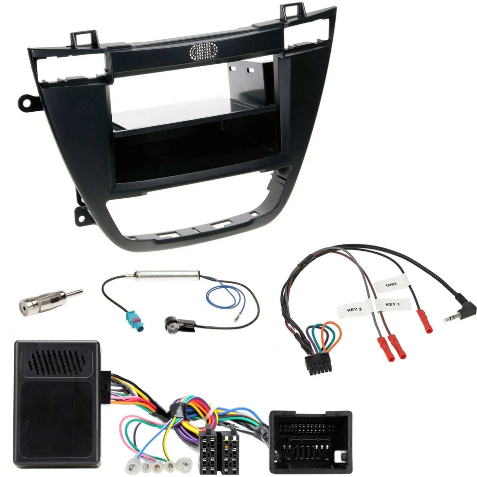 JVC Bluetooth USB DAB Lenkrad Autoradio für Opel Insignia ab 08 schwarz - Bild 3 von 4