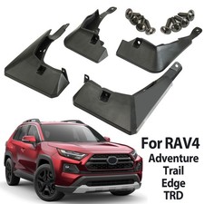 4pcs Mud Flaps Splash Guards For Toyota Rav4 Xa50 Adventure Edge Trai 2019-2025 4pcs Mud Flaps Splash Guards For Toyota Rav4 Xa50 Adventure Edge Trai 2019-2025