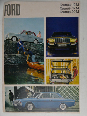 Ford Taurus 12 M 17 M 20 M Catalogue 1964 To-10017