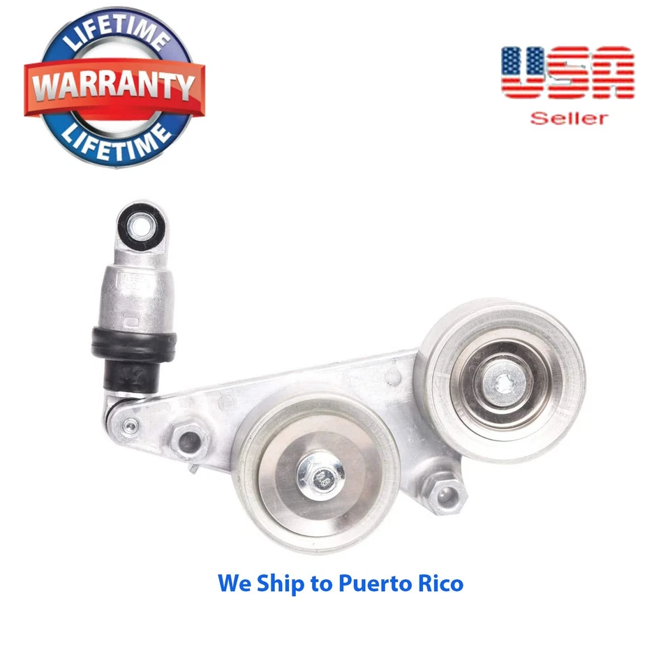 发动机皮带张紧器组件带滑轮适用于本田雅阁 Odyssey Pilot V6 3.5L — 第 2/4 张图片