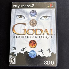 GoDai: Elemental Force Sony PlayStation 2, PS2, 2002 Tested Complete