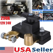 Car Battery Disconnect Isolator Cut Off Switch 12-24V Universal Battery Terminal