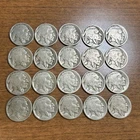 20 x 1916-S Buffalo Nickels All Partial Dates