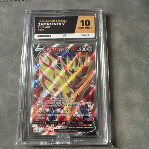 Zamazenta V graded ACE 10 for sale on eBay