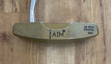 Face Aim Gold 5913731 Face Suspension Putter. 35 in. Right-Handed. Made In USA