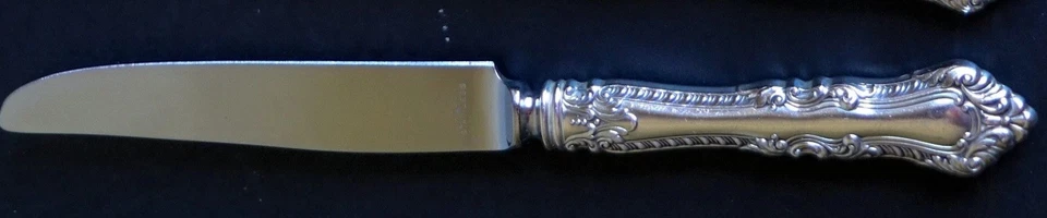 Watson Foxhall 7 纯银 9 英寸晚餐刀 无 Monogram — 第 3/4 张图片