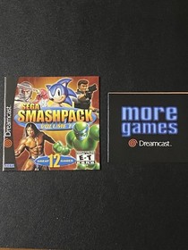 Sega Smash Pack: Vol. 1 Sega Dreamcast - CIB, Case/Disc/Manual/Insert