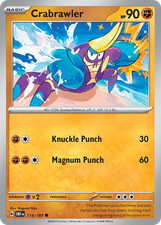 Crabrawler 114/197 Obsidian Flames Common Pokemon NM/M