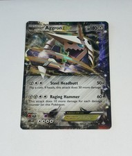 Aggron EX 93/160 XY Primal Clash Ultra Rare Holo 2015 Pokemon Card TCG HP
