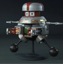 The Black Hole V.i.n.c.e.n 6" 1/8 Scale Robot Figure Vincent Custom 3d Model Kit