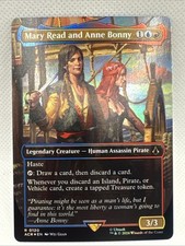 Mary Read and Anne Bonny (Borderless) Universes Beyond: Assassin's Creed Foil