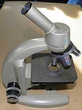 VINTAGE VICKERS M14 MONOCULAR MICROSCOPE CELLULAR BIOLOGY