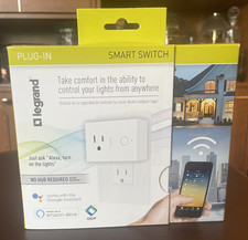 Legrand Smart Plug-In - Switch White No Hub Required  *SEALED* Alexa/ Google