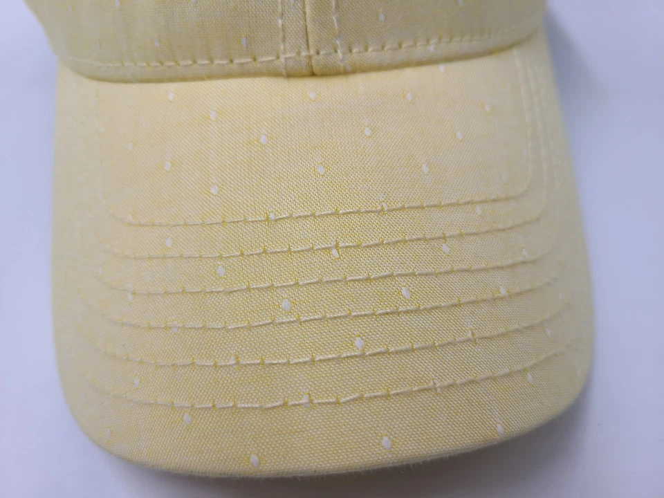 Mujeres EE. UU. Polo Assn Gorra Ajustable Algodón Informal Poni Caballo Logo Amarillo Rosa Foto 4 de 4